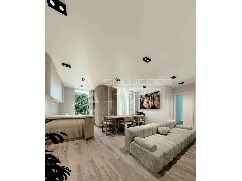 Apartamento T1 Novo - Centro de Aveiro - L.Garagem-0