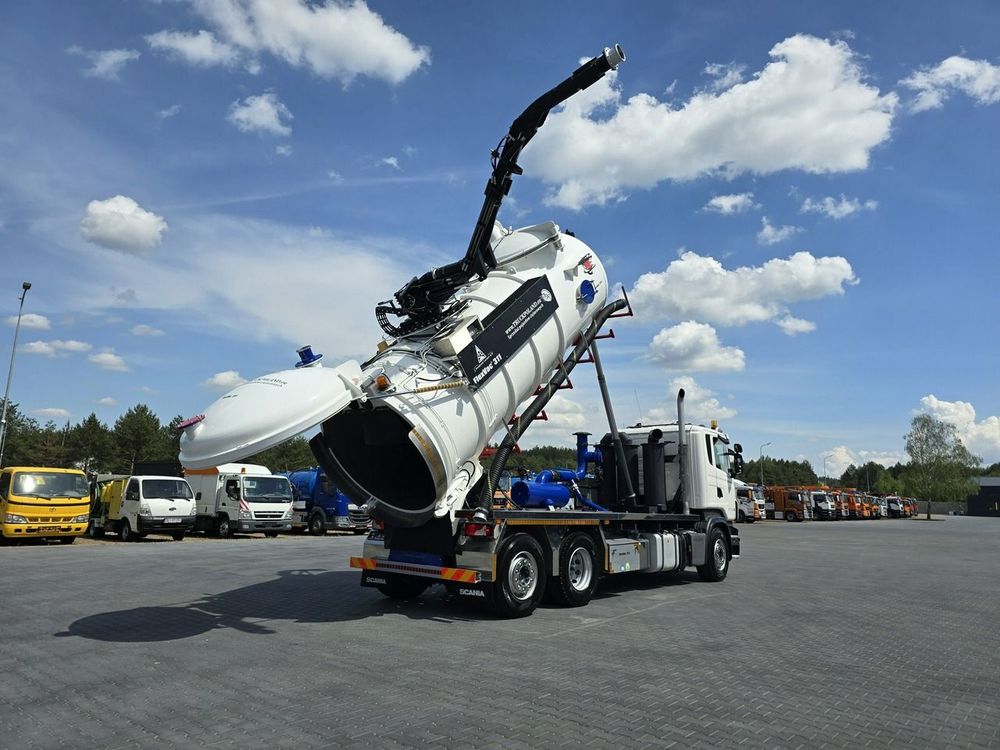 Scania Larsen flexvac 311 ładowarka próżniowa ssąca 2008