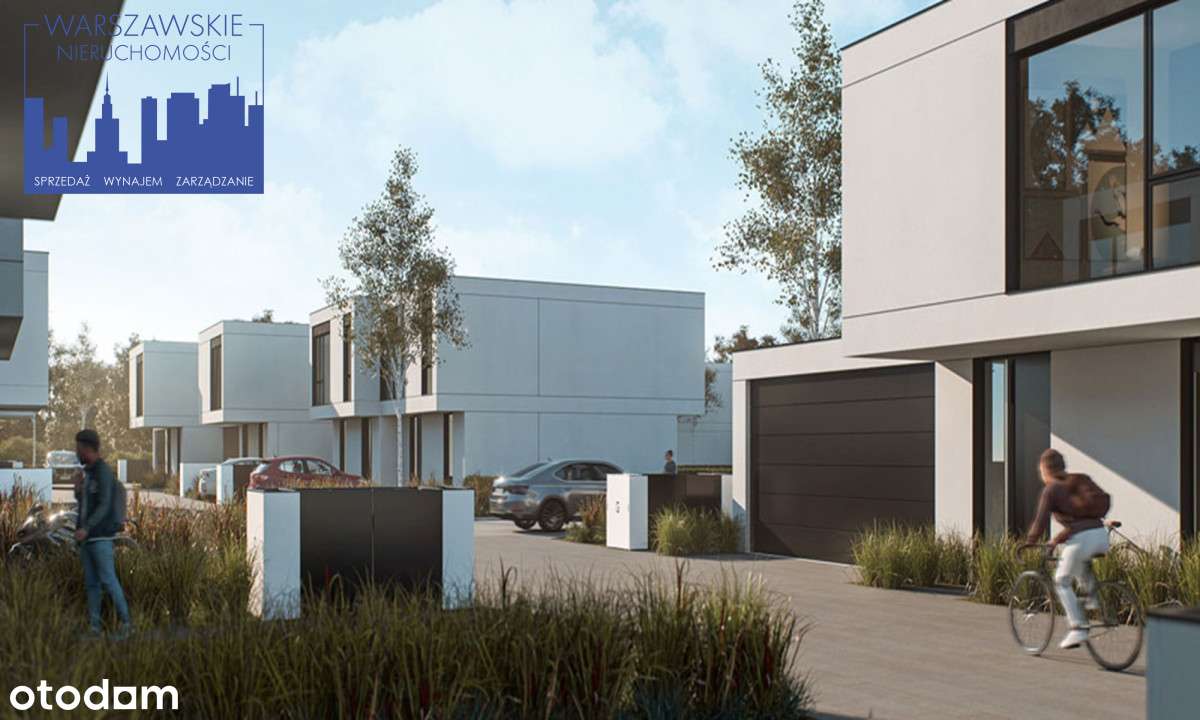 Nowoczesny Dom w Wawrze, 4 pokoje, ogród-0