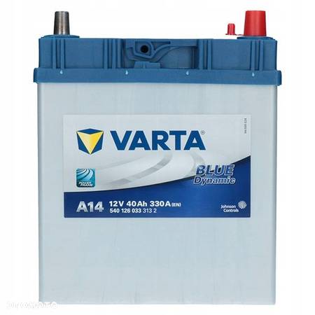 Akumulator Varta Blue A14 12V 40Ah 330A B19 P Japan - 3