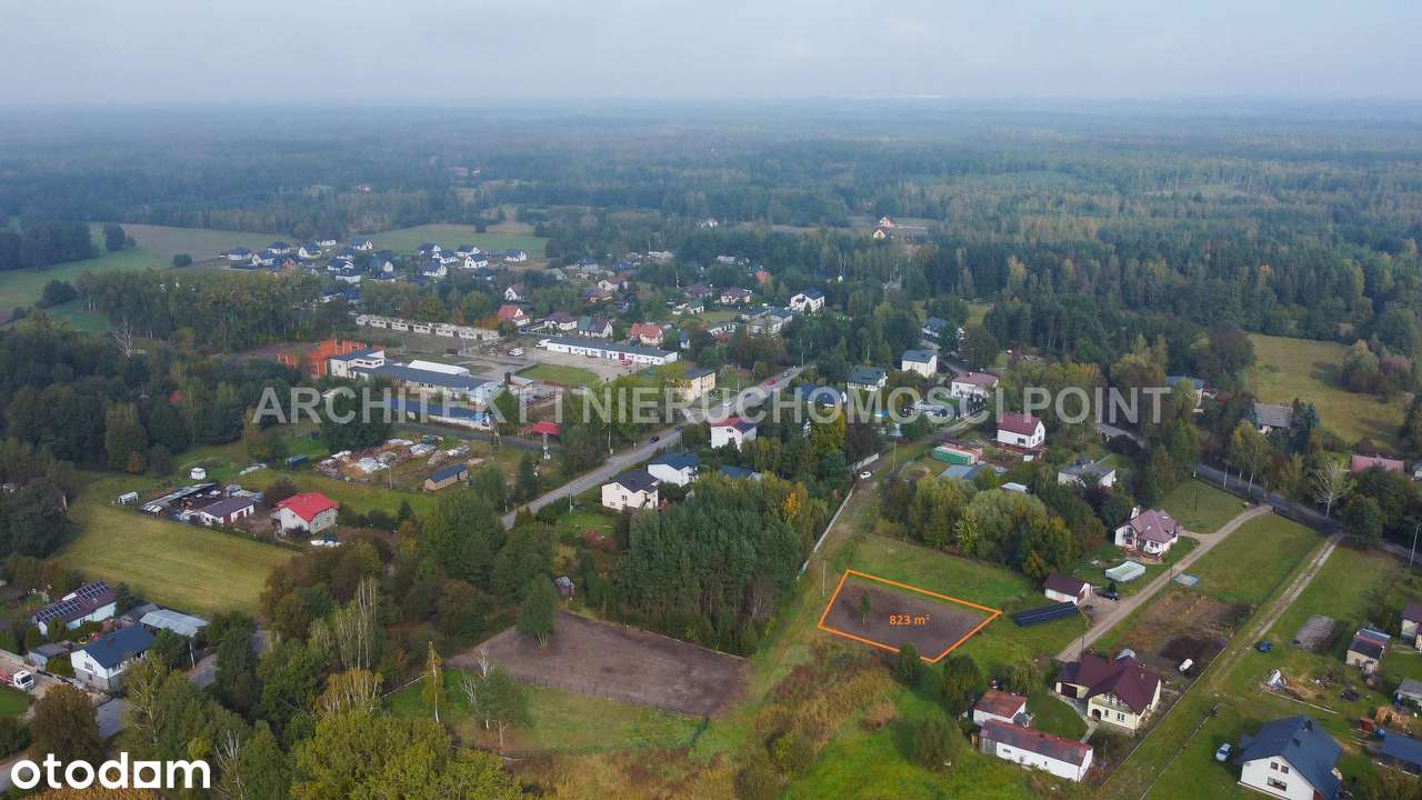 Działka k Puszczy Bolimowskiej-PKP 800m-0 prowizji-0