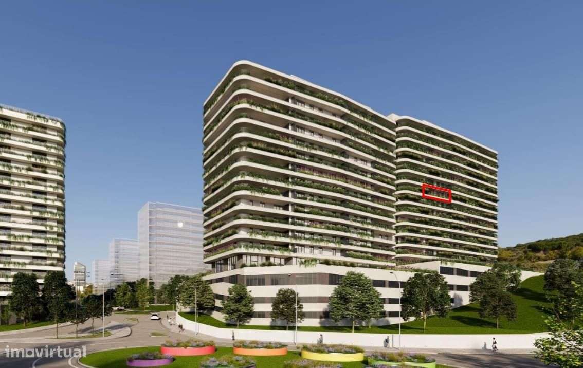 Apartamento T2 com piscina, Miraflores, Oeiras-0