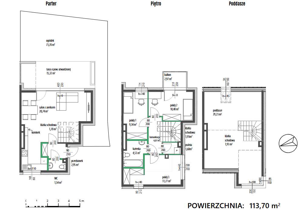 Piaseczno, Wysoki Standard! dwa miejsca postojowe, balkon, ogród-19