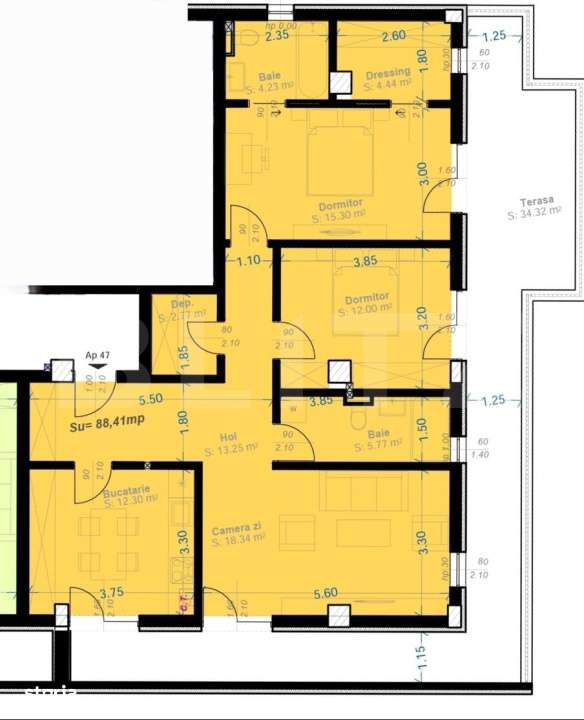 ​Penthouse Exclusivist | Terasa 34 mp | 3 Camere | Zona Aradului — fotografia 1