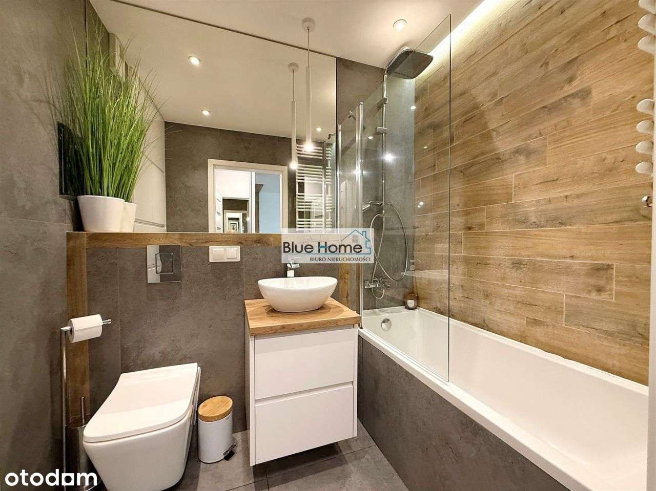 Parter, 2 pokoje z dużym tarasem, wysoki standard-16