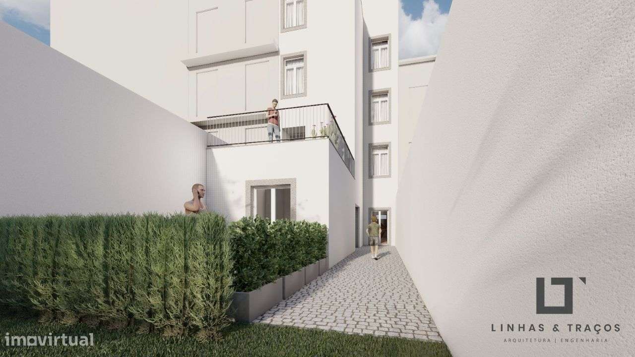 Prédio para reabilitar com projeto aprovado - Centro do Porto - Grande imagem: 3/12