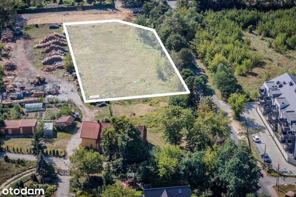Działka budowlana pod zabudowę bliźniaczą-2