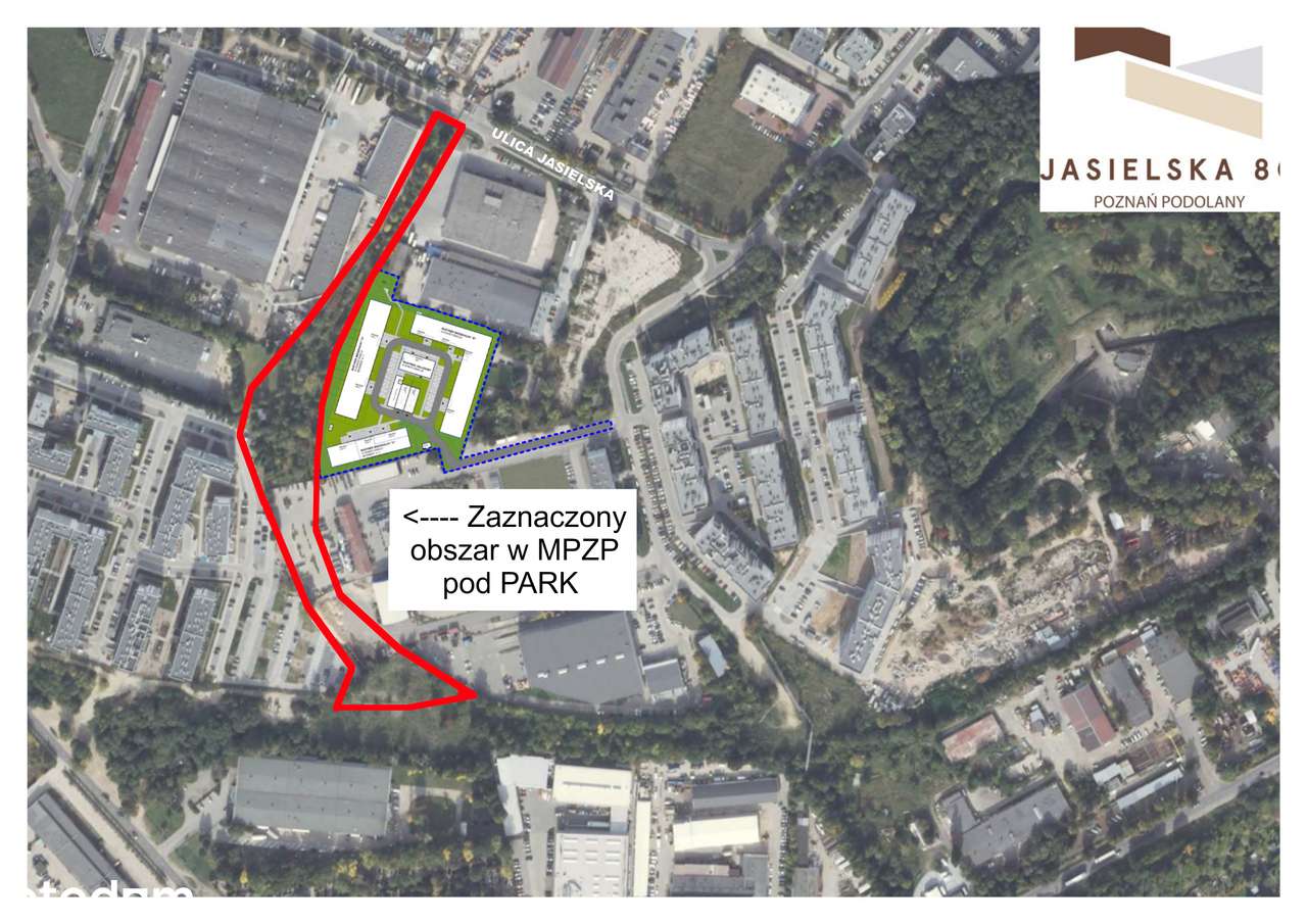Z widokiem na zadrzewienie! Dwupoziomowe mieszkanie Jasielska Poznań-14