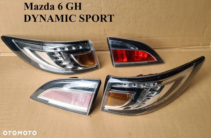 Mazda 6 GH LIFT lampy tył tylne lampa led Kombi DYNAMIC SPORT - 1