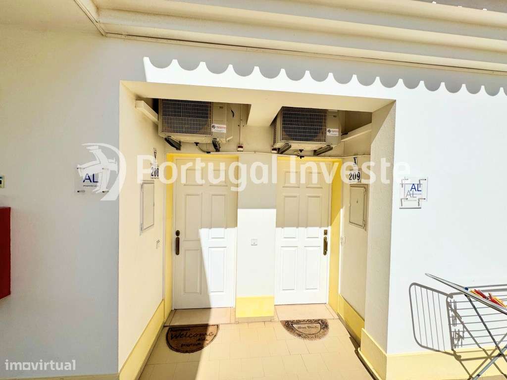 Apenas 5 min da Praia! T1 mobilado e com excelente rentabilidade!-11