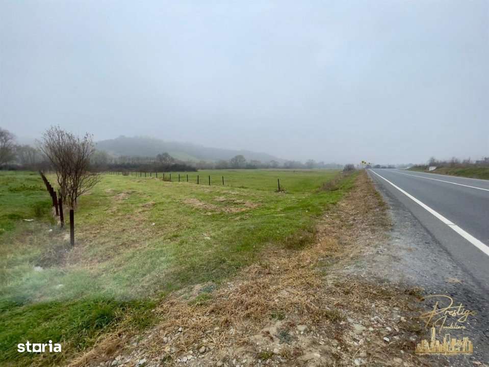 Teren intravilan cu acces la DN76 de vanzare in Hidiselu de Sus - Imagine principală: 2/6