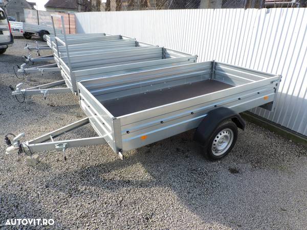 Trailer Europe ALFA -1,2 AXE ,Arc de foi,Al,750-3500kg - 1