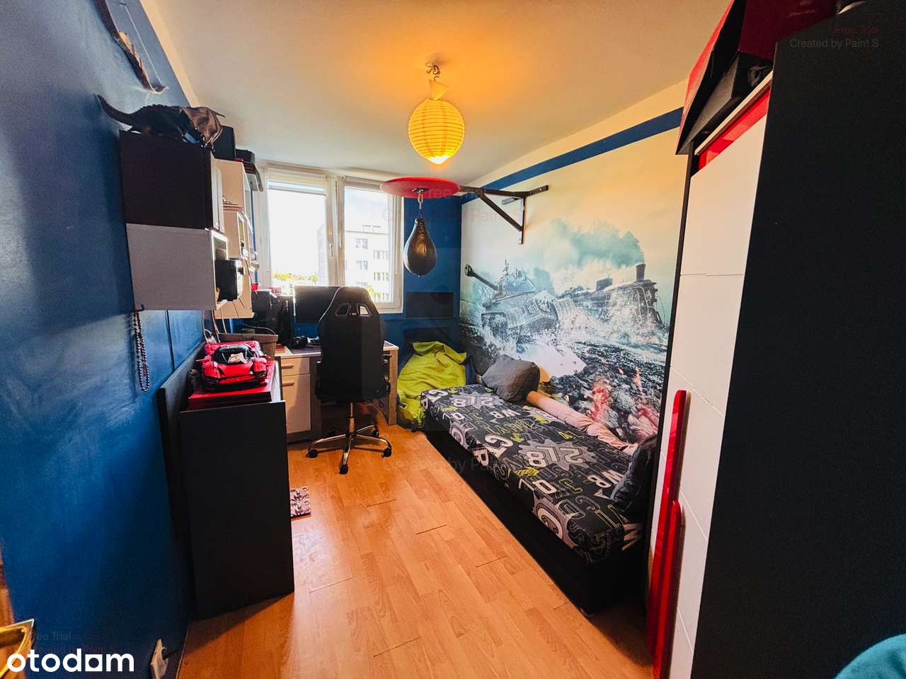 Nowa Cena ! Mieszkanie czteropokojowe w pięknej zielonej okolicy . - Pełny obrazek: 5/12