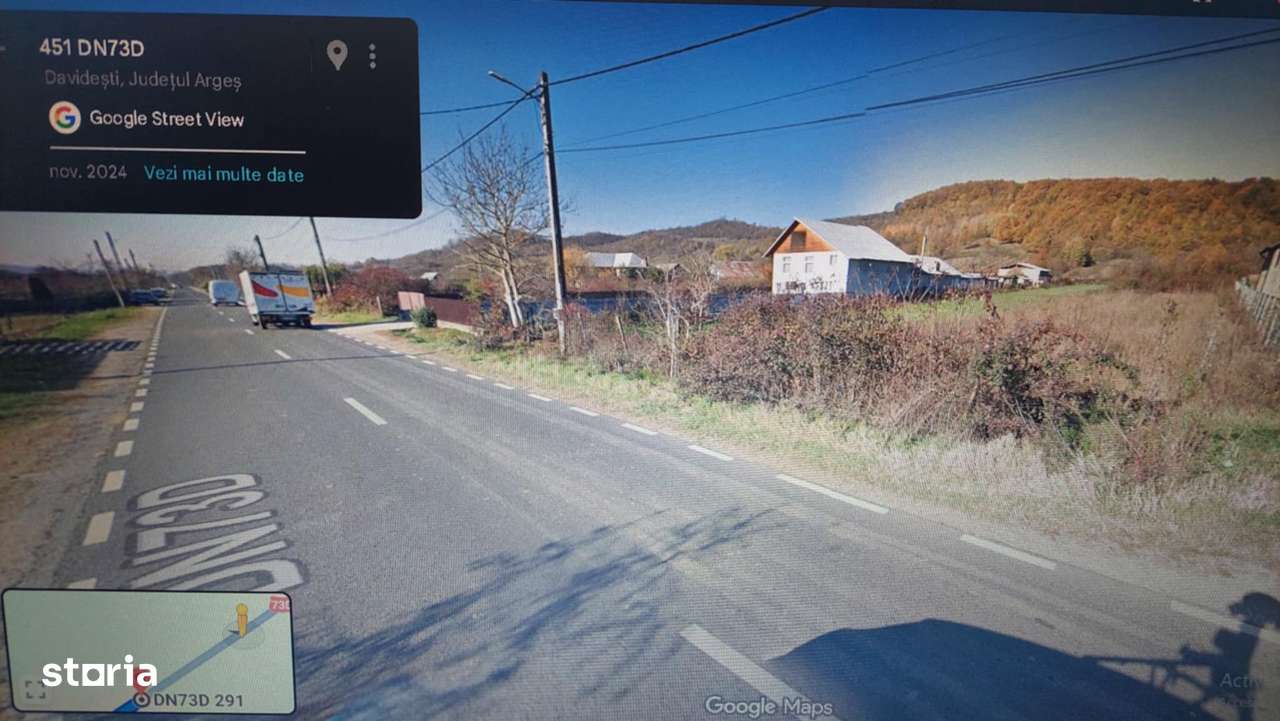 Vand Teren pentru casa   3.500 mp  cu livada  la 5 KM de Mioveni - Imagine principală: 3/7