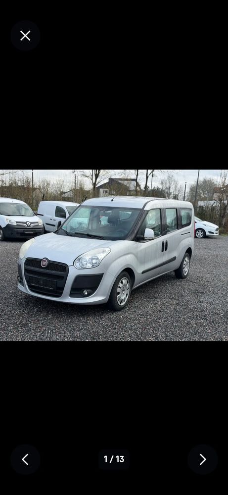 Fiat Doblo II (2009-) 1.6 16V Multijet lang Lounge 2014