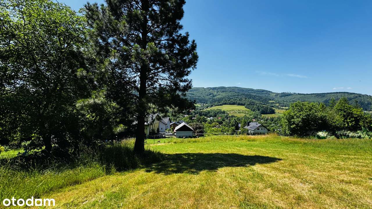 OBNIŻKA CENY Piękny widok dz. w pełnym słońcu cały rok 1018m2 BRENNA - Pełny obrazek: 5/11