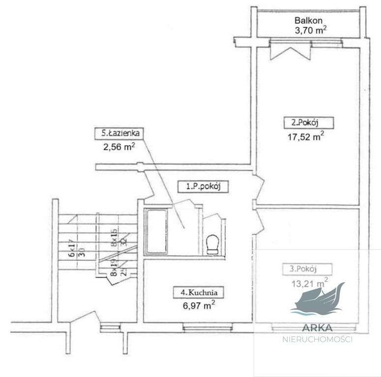 Pomorzany 2 pok. z balkonem pow. 46,80 m2-7