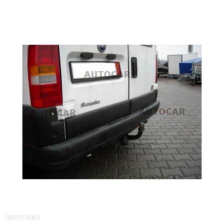 Carlig de remorcare pentru FIAT SCUDO - autoutilitar, - sistem semidemontabil -cu suruburi - tip 3xxx - din 1994 pana - 12