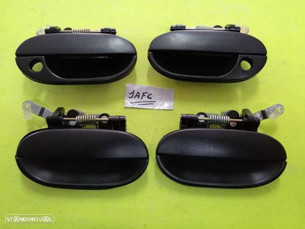 Kit de 4 puxadores de porta Hyundai Accent 94 a 99 NOVOS - 1