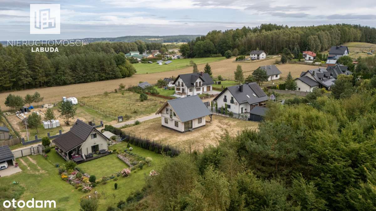 Dom w stanie surowym zamkniętym w okolicy lasu - Pełny obrazek: 4/20