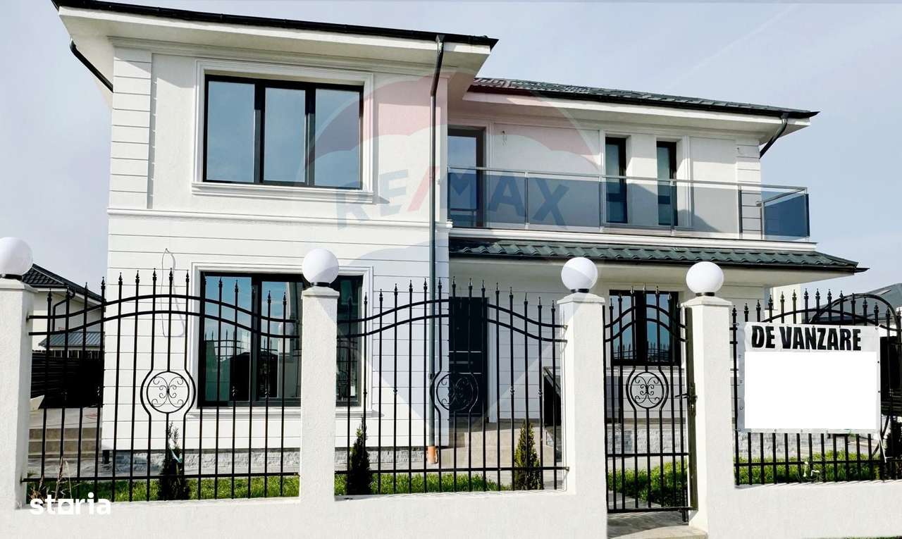 Buftea - Vilă nouă cu 5 camere, 3 băi, 141 mp utili, finisaje premium-0