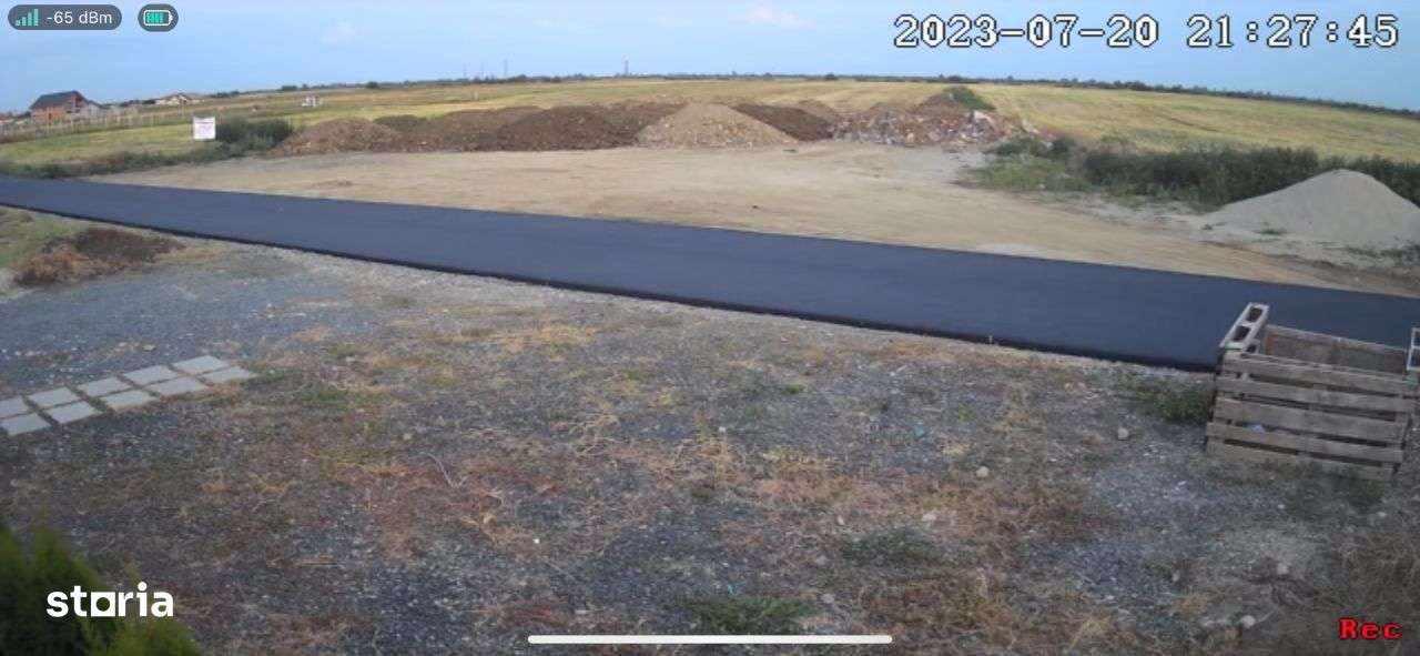 Teren intravilan in Sacalaz cu utilitati rate-0