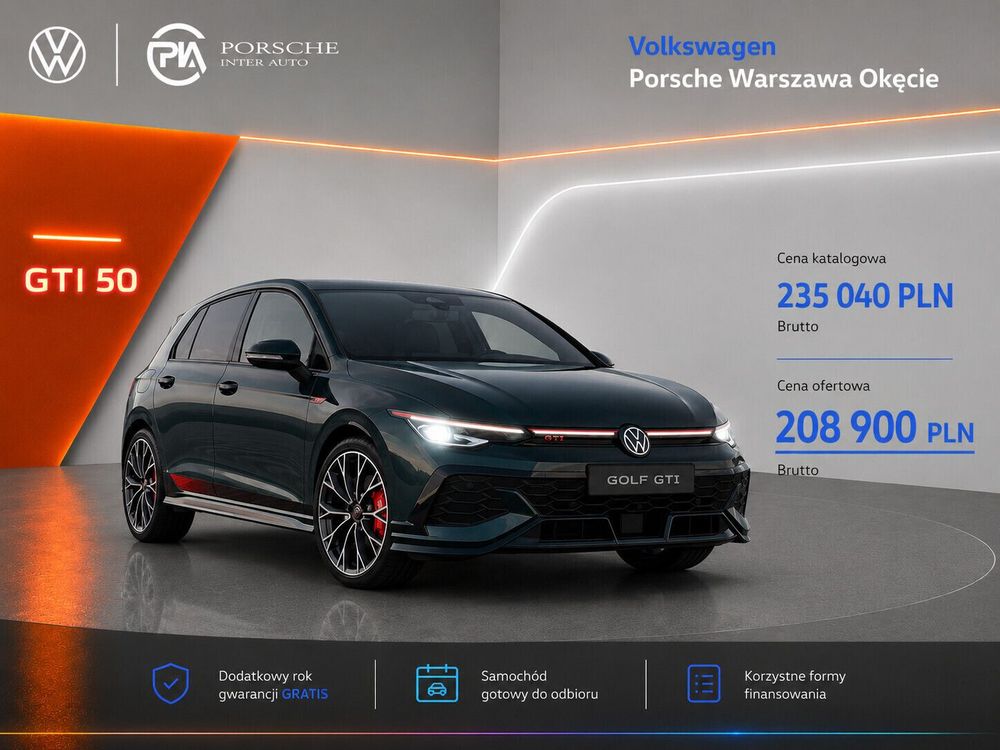 Volkswagen Golf VIII (2020-) 2.0 TSI GTI Edition 50 DSG 2026