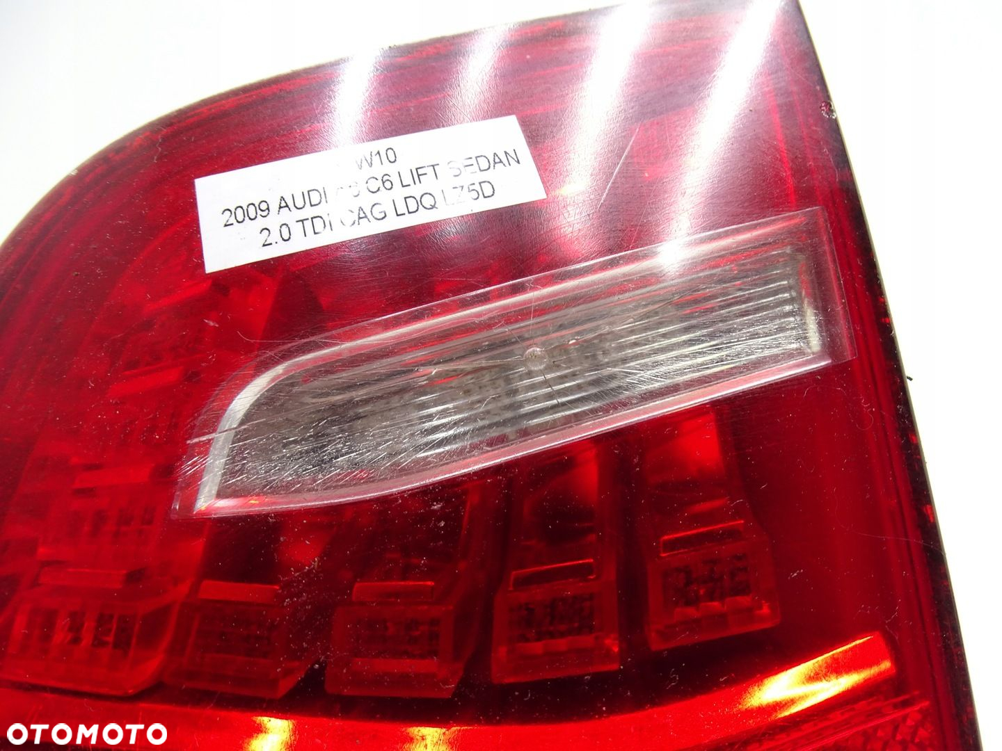 LAMPA PRAWY TYŁ TYLNA AUDI A6 C6 LIFT SEDAN 4F5945094E - 6