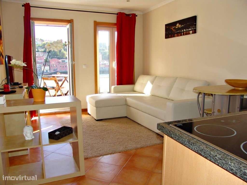 Apartamento T 1 com Terraço vistas rio Douro com Licença AL - Grande imagem: 2/12