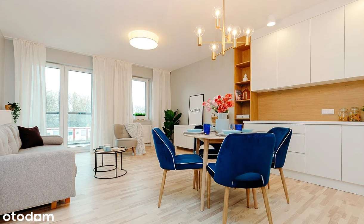 Nowoczesne M3 z możliwością aranżacji na 4 pokoje!-0