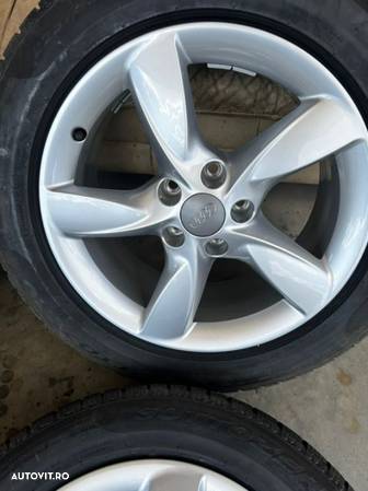 vand jante noi originale Audi A6,A4 pe 17” cu anvelope noi de iarnă - 4