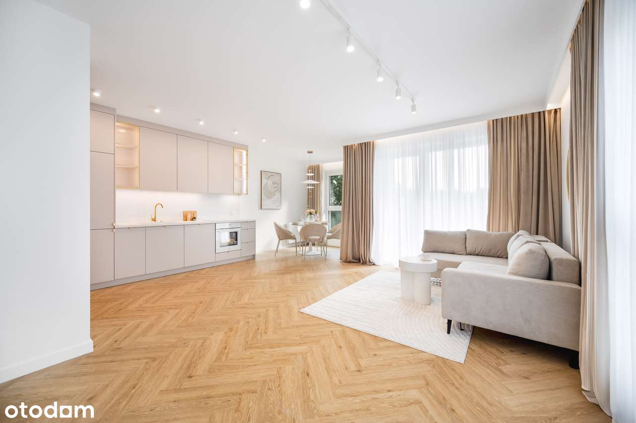 54 m2 Gdańsk Wrzeszcz - 1 piętro - 2 pokoje - ek. południowo zachodnia - Pełny obrazek: 2/19