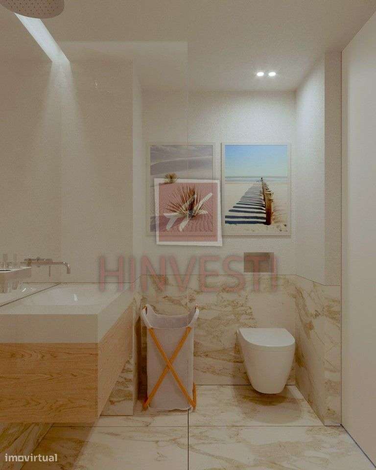 T2 Exclusivo com Varanda Panorâmica e Vista Mar/Rio | Vila Nova de Ga-9