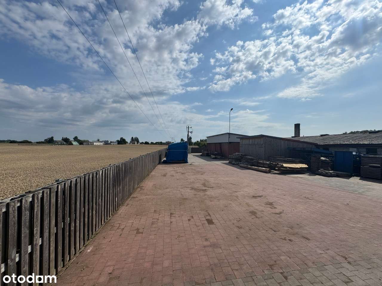 NOWA CENA Działka, w części zabudowana i utwardzona 5800m2-6