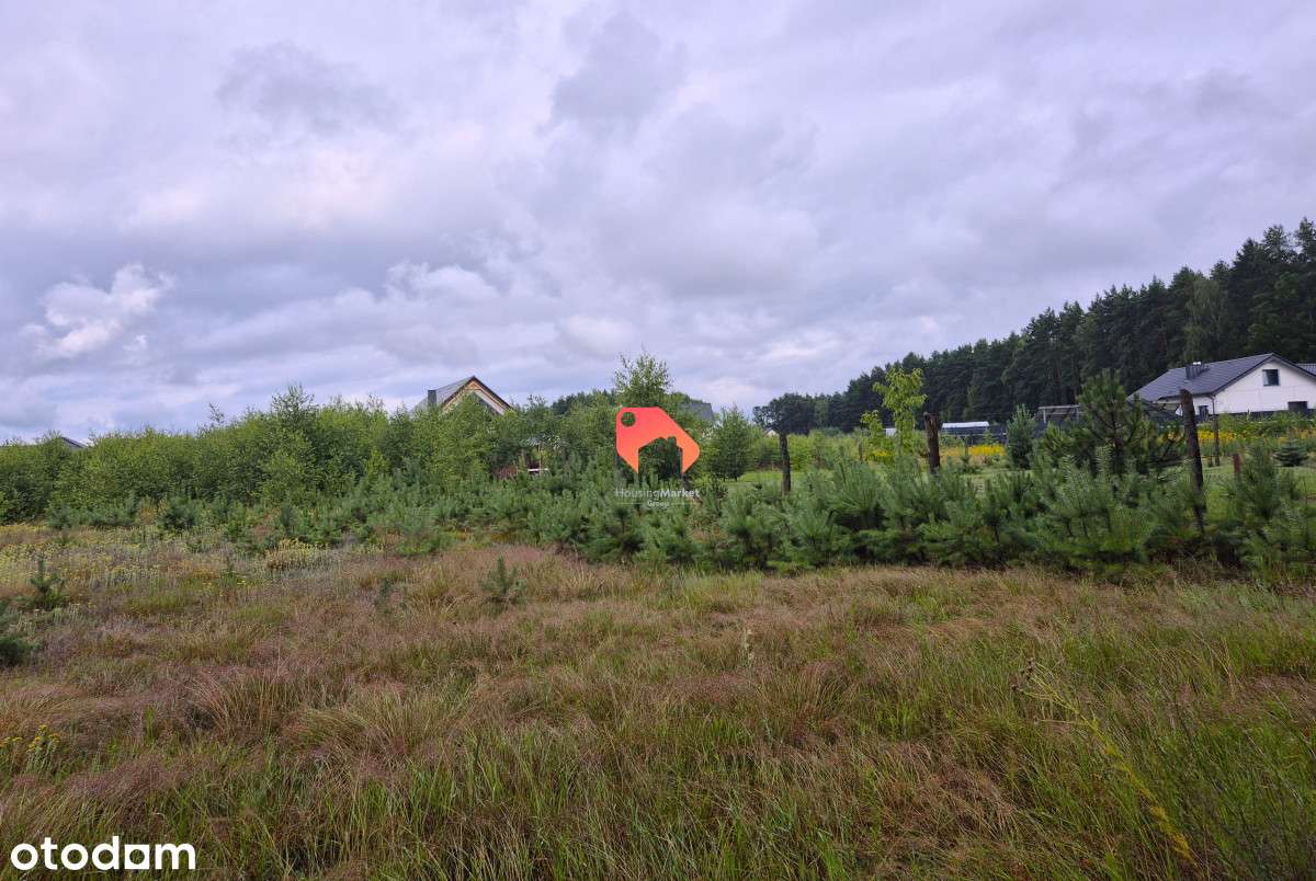 Działka Budowlana Przy Samym Lesie - Nekla  1189m2 - Pełny obrazek: 4/7