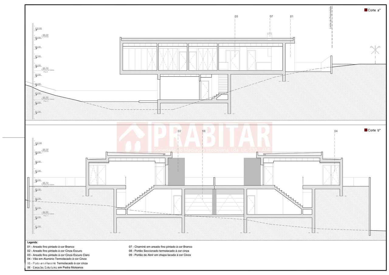 MORADIA TIPO T4 COM GARAGEM e grande terreno plano  NOVA-20