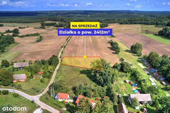Działka budowlana o pow. 2412 m2, Nowy Chwalim-0