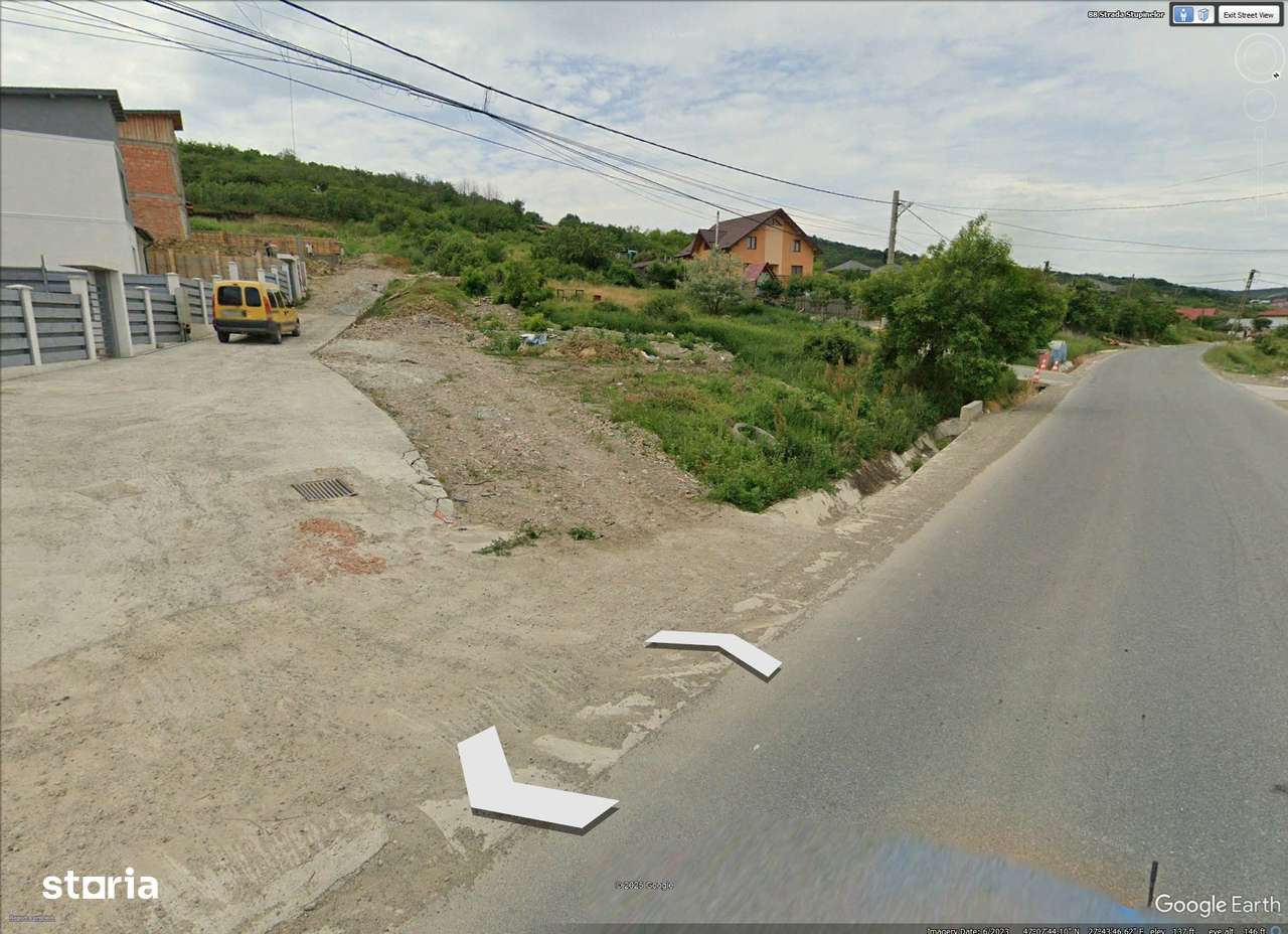 Teren de vânzare 5575mp cu utilități complete - Imagine principală: 2/4