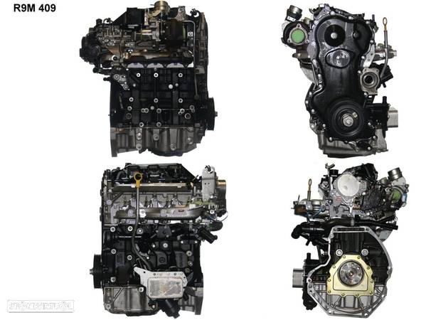 Motor Completo  Usado RENAULT KADJAR 1.6 dCi R9M 409 - 1