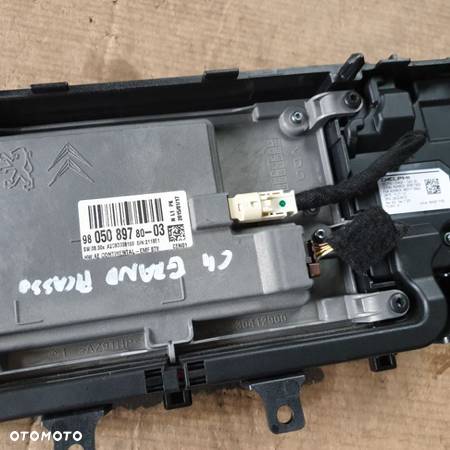 CITROEN C4 GRAND PICASSO II WYSWIETLACZ EKRAN MONITOR 9805089780 14R - 2