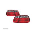 FAROLINS TRASEIROS LED PARA MERCEDES CLASSE E W210 95-02 VERMELHO ESCURECIDO - 1