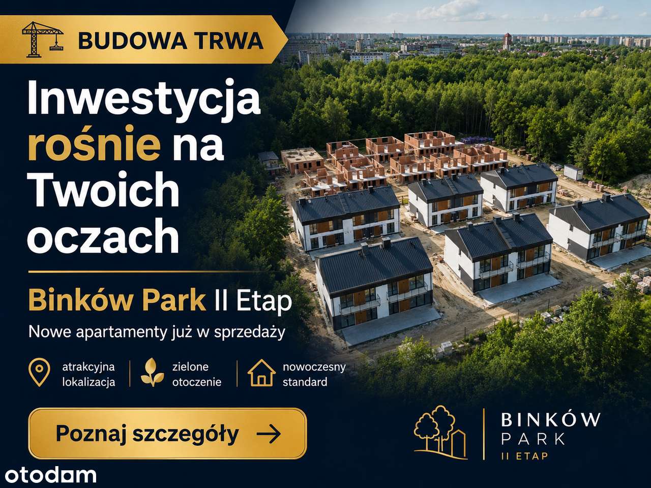 Binków Park II ETAP - Apartamenty Bezczynszowe - OGRÓDEK