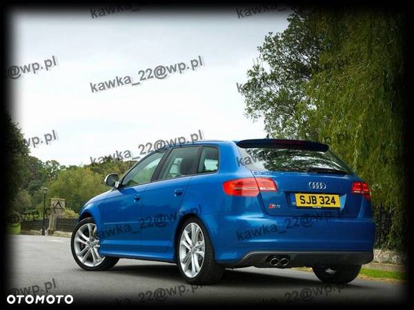 AUDI A3 5D SPORTBACK S-LINE SPOILER LOTKA PODKŁAD - 7