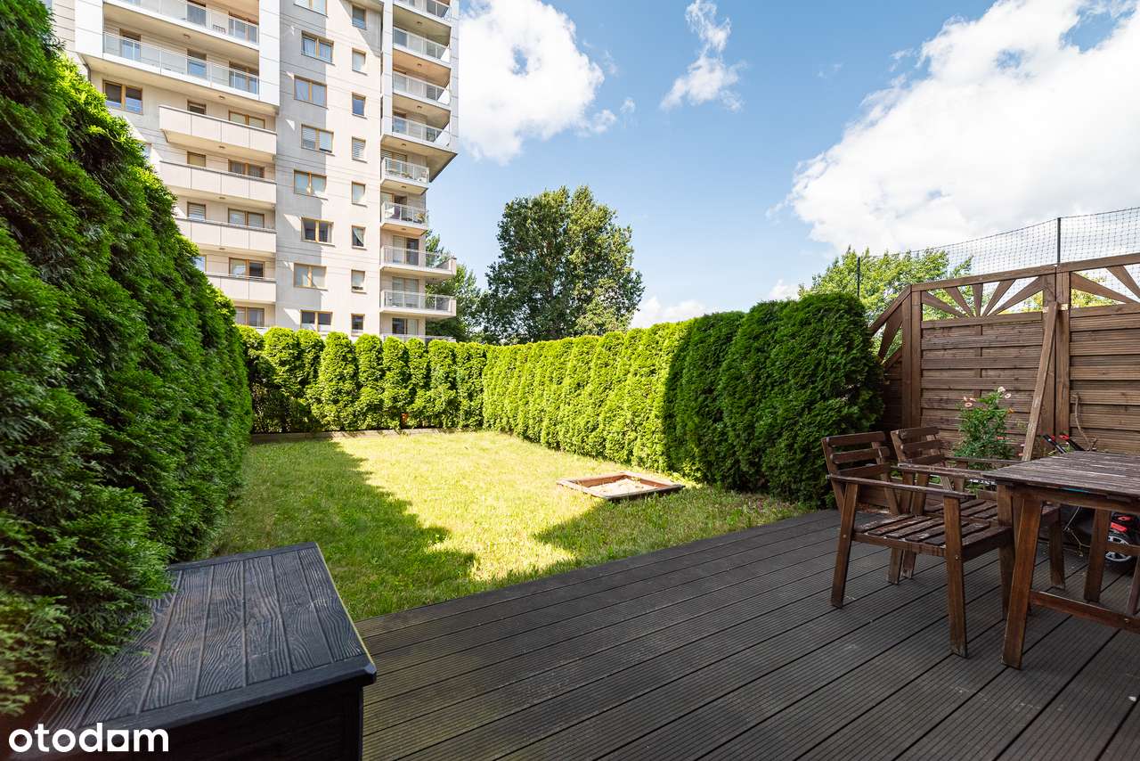 PL/EN Apartament z dwoma ogrodami 73m2 + 2x garaż