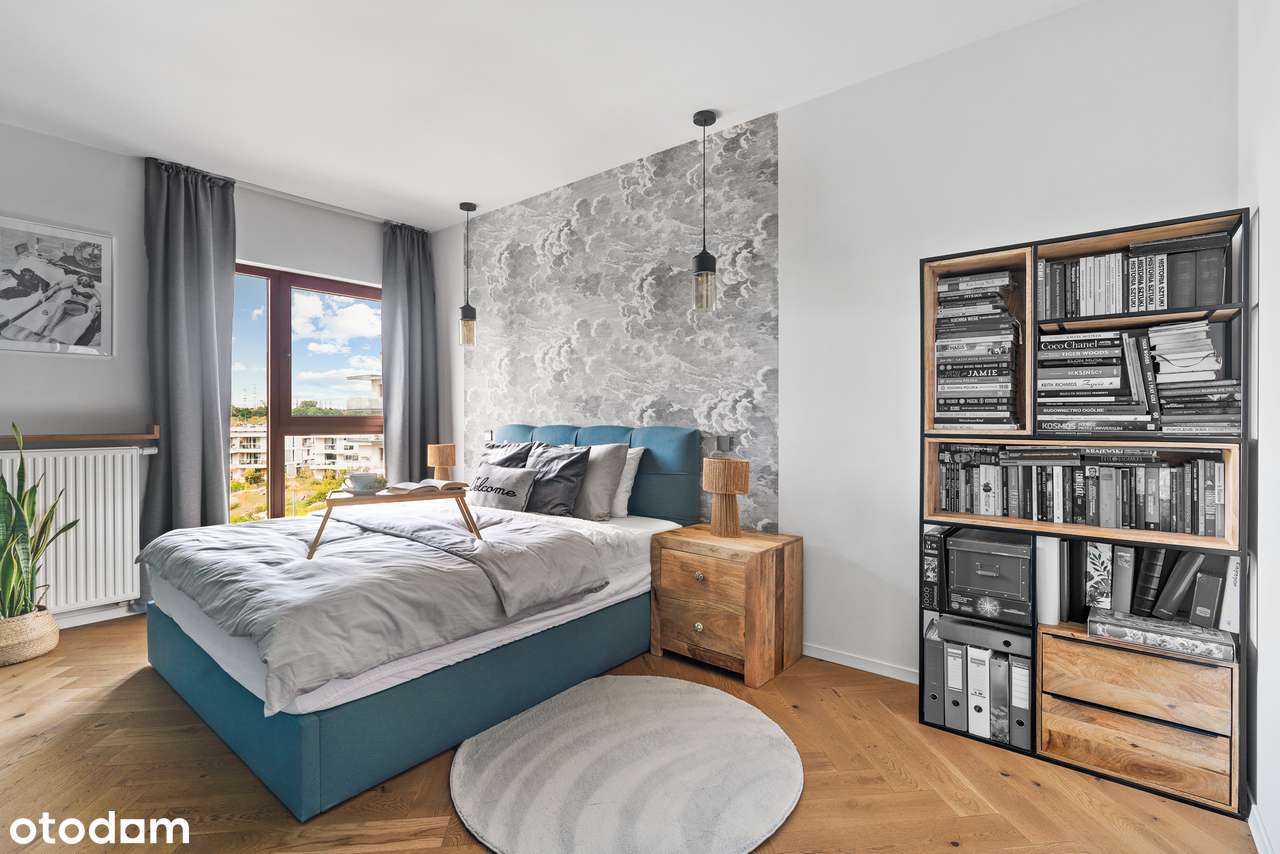 Klimatyzowane 3 pokoje z dużym balkonem | niecodzienny widok | garaż-14