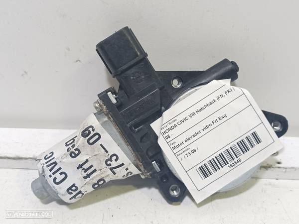 Motor Elevador Vidro Frt Esq Honda Civic Viii Hatchback (Fn, Fk) - 1