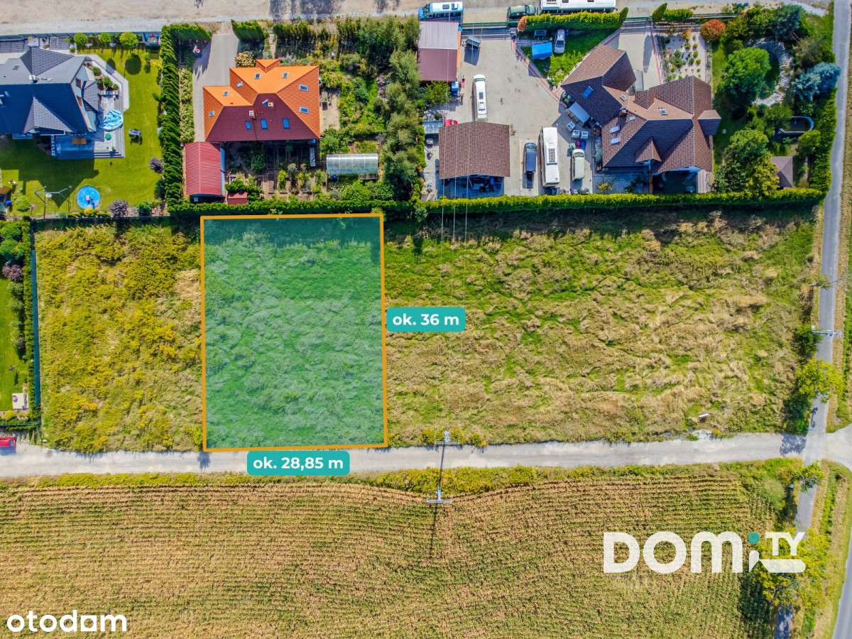 piękna działka, prostokątna, szybki dojazd - Pełny obrazek: 4/13