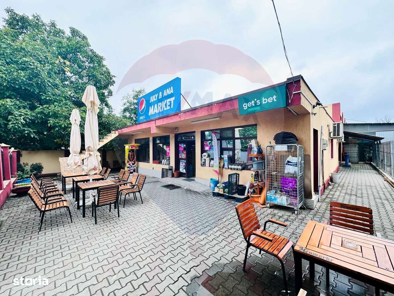 Spatiu Comercial 442mp,Teren 1096mp si Afaceri la cheie-Comana,Giurgiu - Imagine principală: 1/20