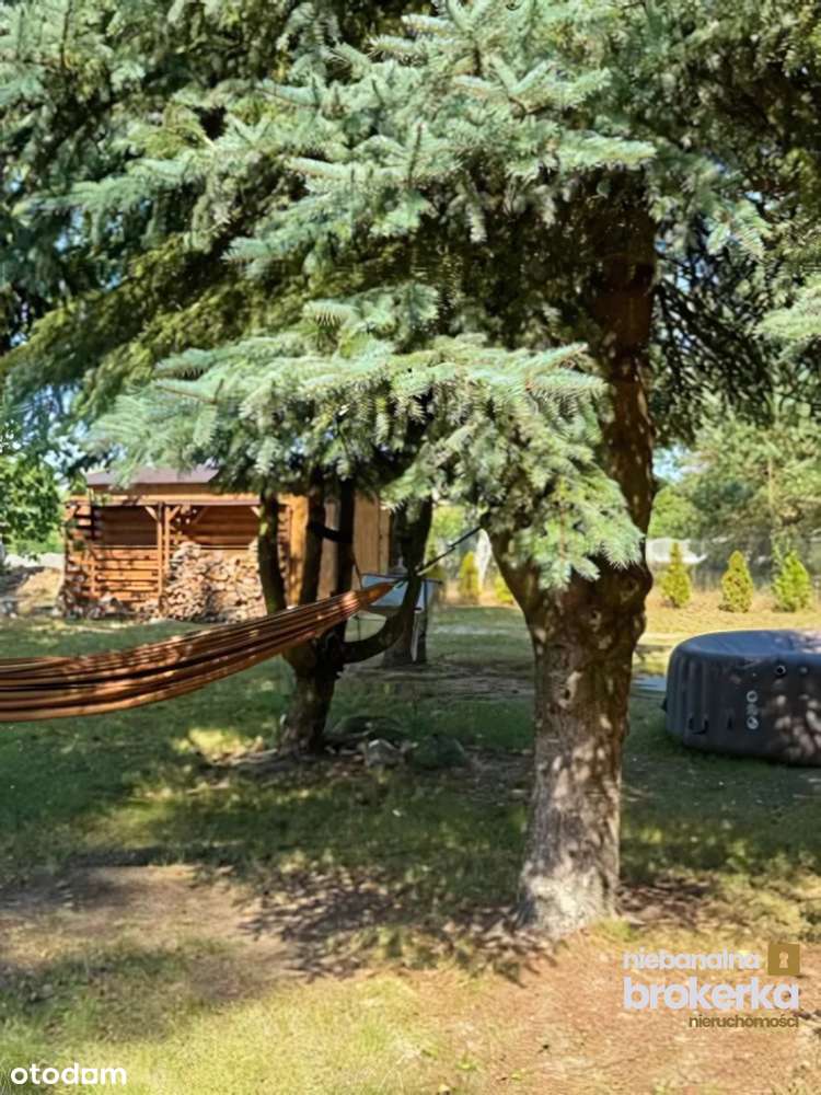 Oaza spokoju z 2 domami. Jacuzzi, tyrolka! Blisko W-wy.-14