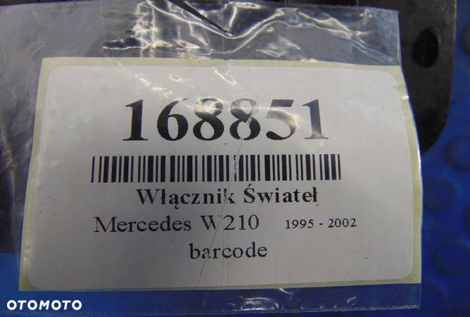 MERCEDES W210 LIFT WLACZNIK SWIATEL - 8